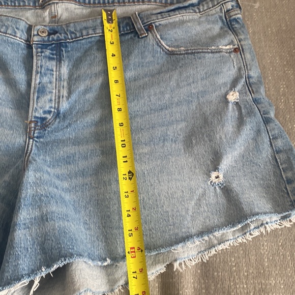 Abercrombie And Fich The 90s Baggy Shorts Low Rise Size 37/24 - Picture 8 of 10